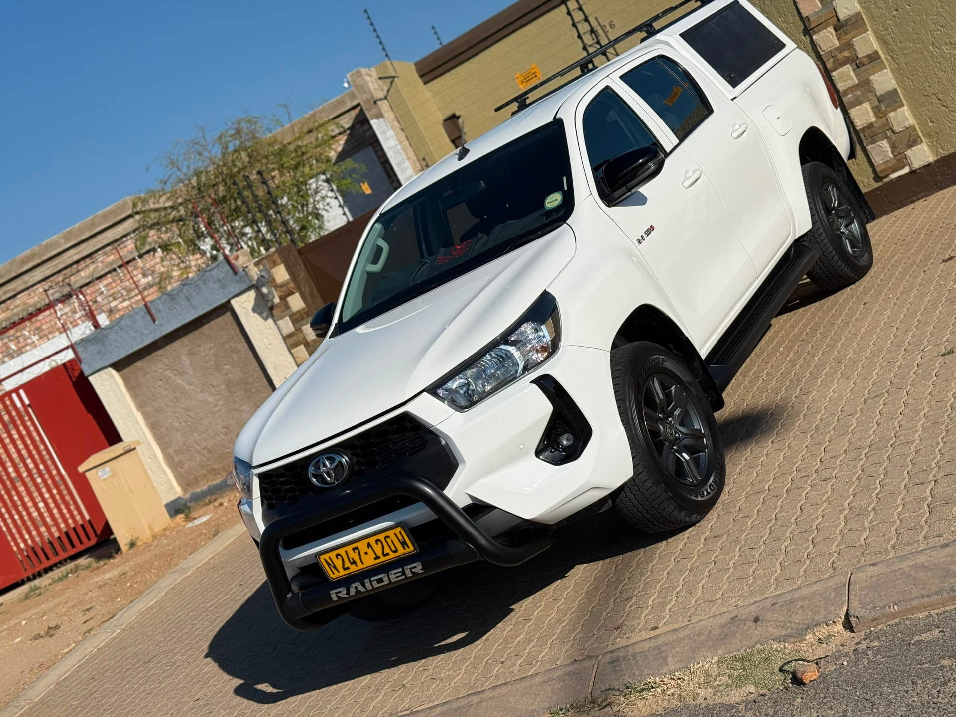 Bakkie — Toyota Hilux double cab from New Trend Car Rental & Tours